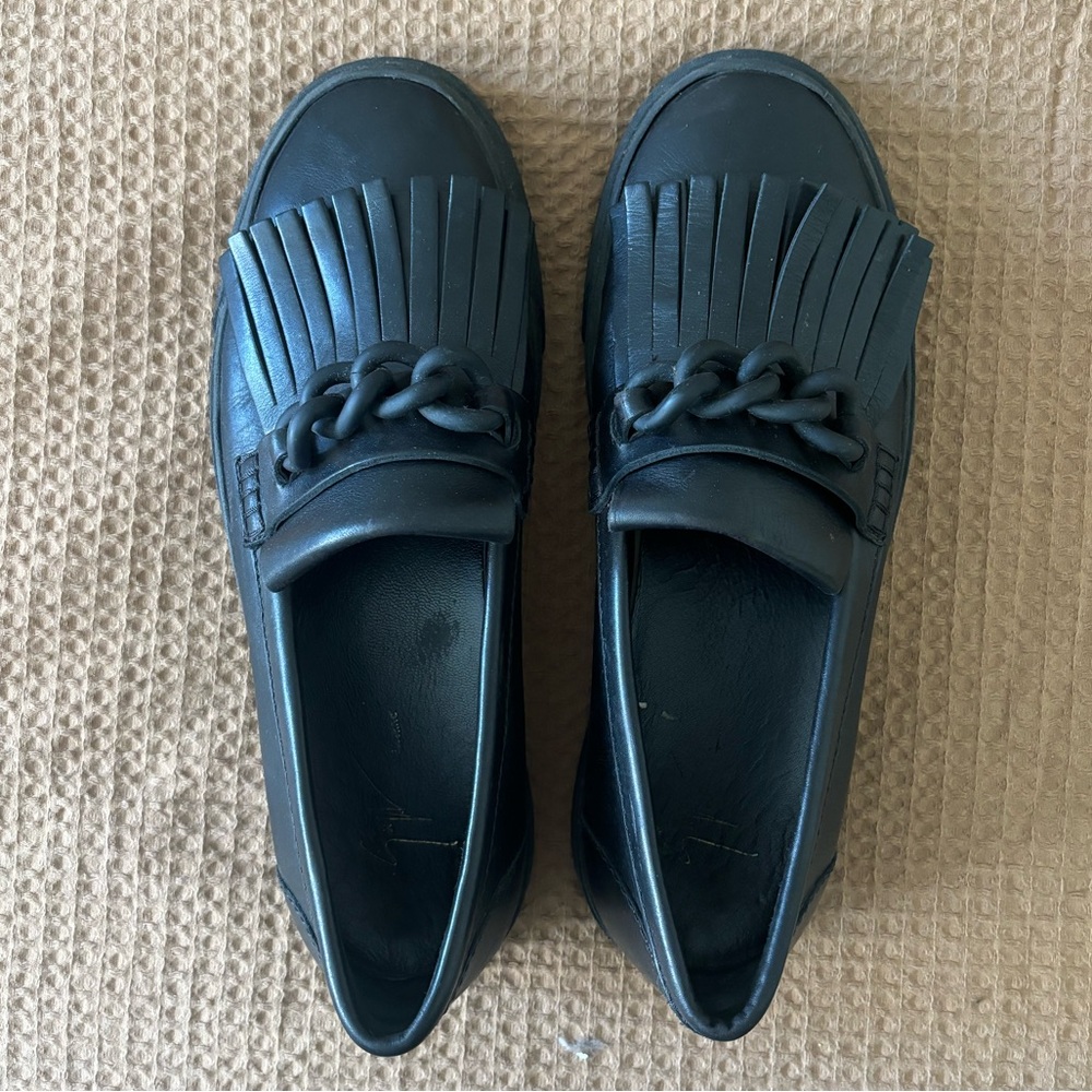 Giuseppe Zanotti Leather Slip Ons